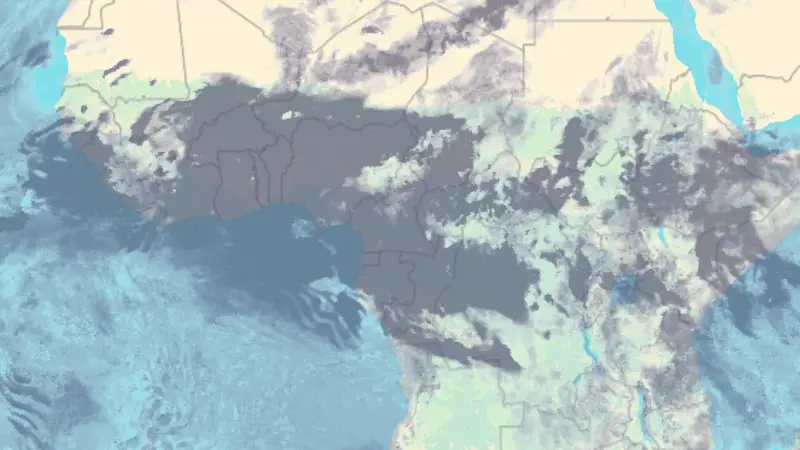 Bewölkung weather map