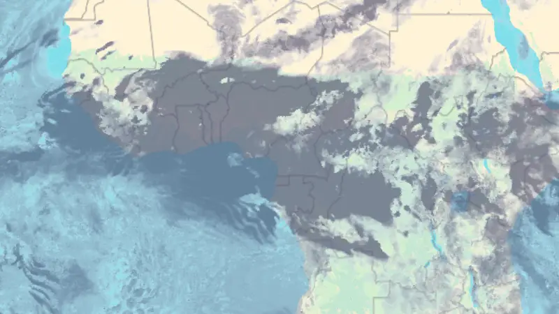 Pilvisyys weather map