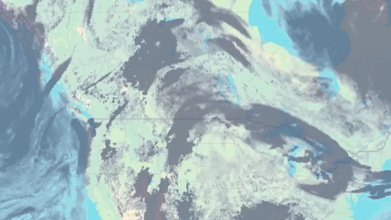 Mākoņainība weather map