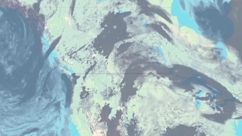 Oblačnost weather map