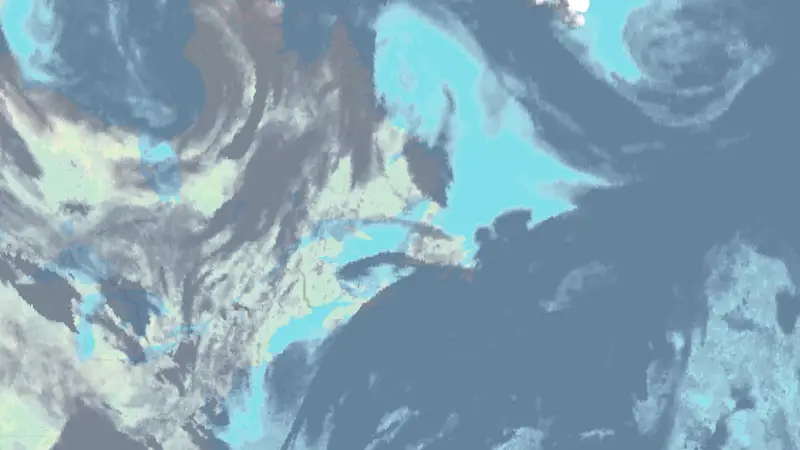 Skyer weather map