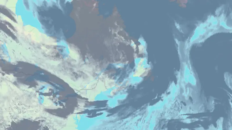 ابر weather map