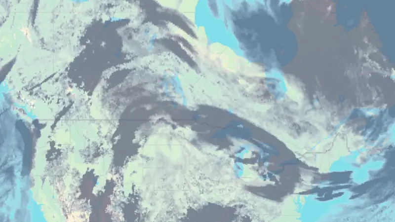 Oblačnost weather map