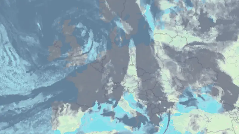 Bewölkung weather map
