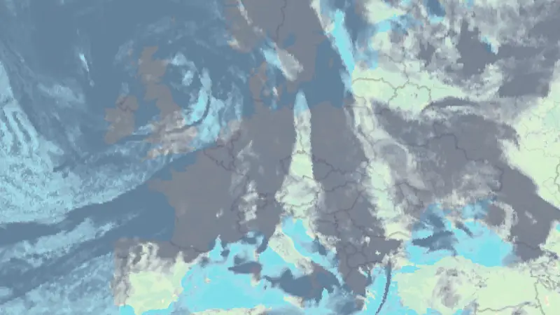 Bewölkung weather map