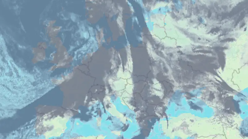 Oblačnost weather map