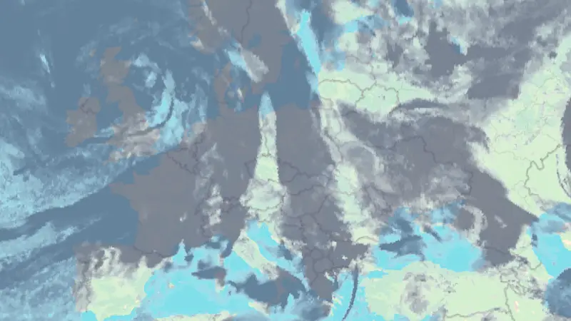 Oblačnost weather map