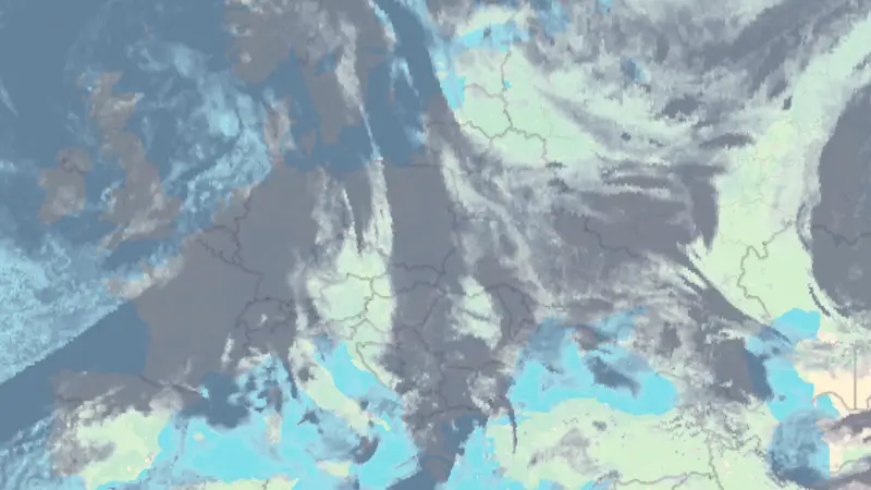 Zachmurzenie weather map