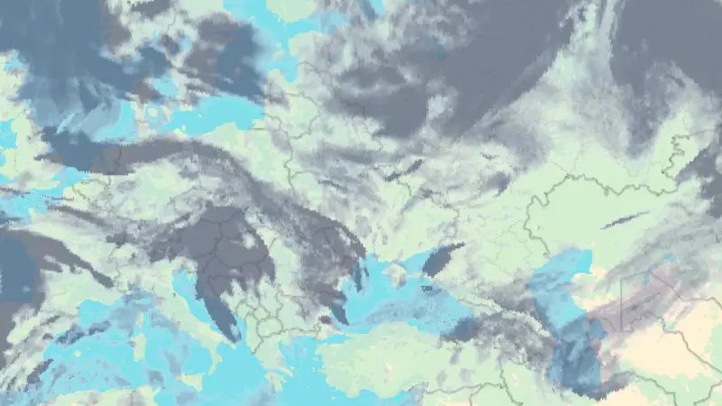 Bewolking weather map