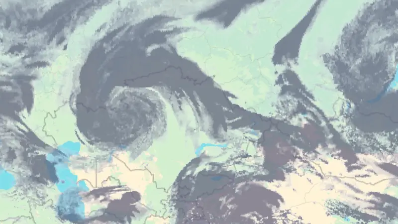 Zachmurzenie weather map
