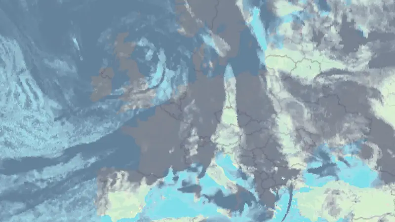 Bewölkung weather map