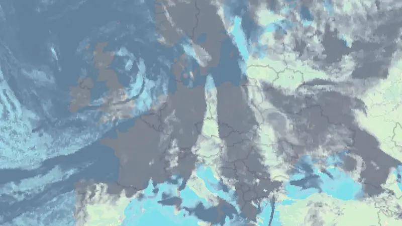 Bewölkung weather map