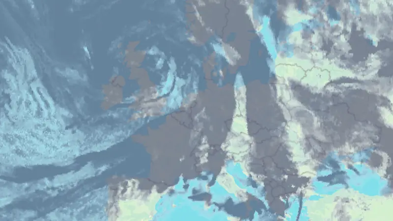 Bewölkung weather map