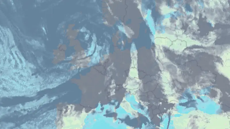 Bewölkung weather map