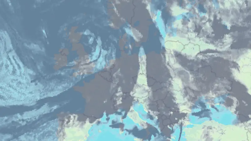 Bewölkung weather map