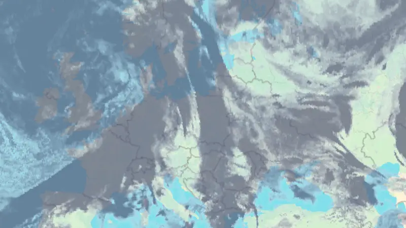 Zachmurzenie weather map