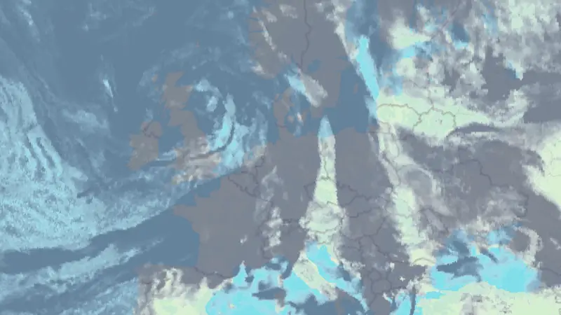 Bewölkung weather map