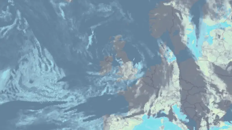 Zachmurzenie weather map