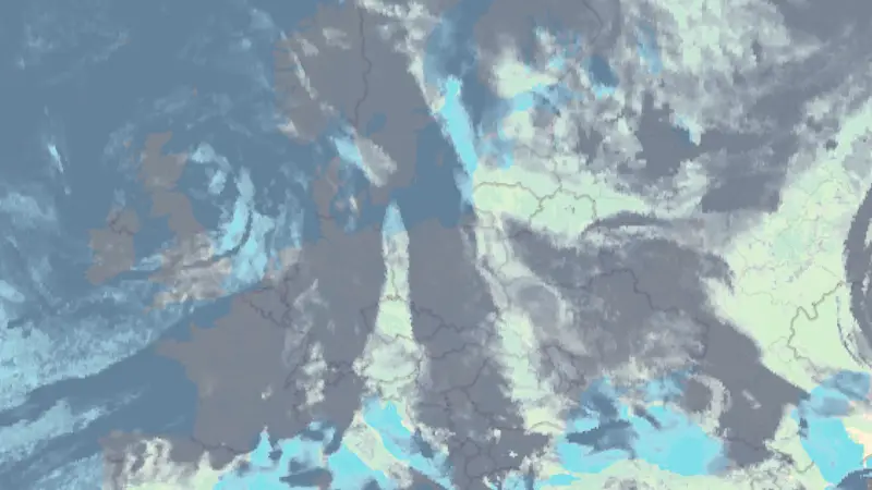Zachmurzenie weather map