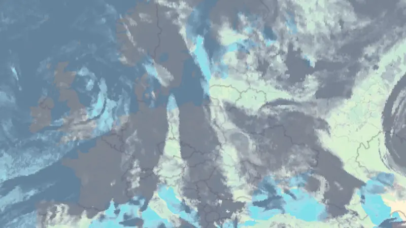 Zachmurzenie weather map