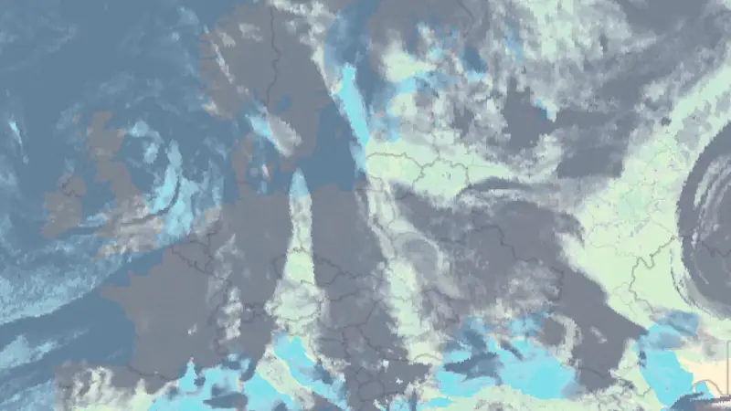 Zachmurzenie weather map