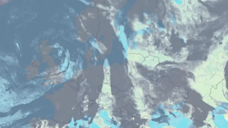Zachmurzenie weather map