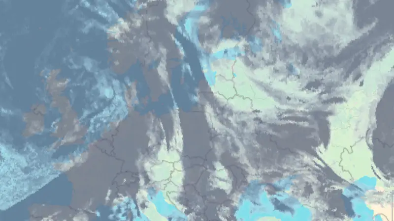 Zachmurzenie weather map