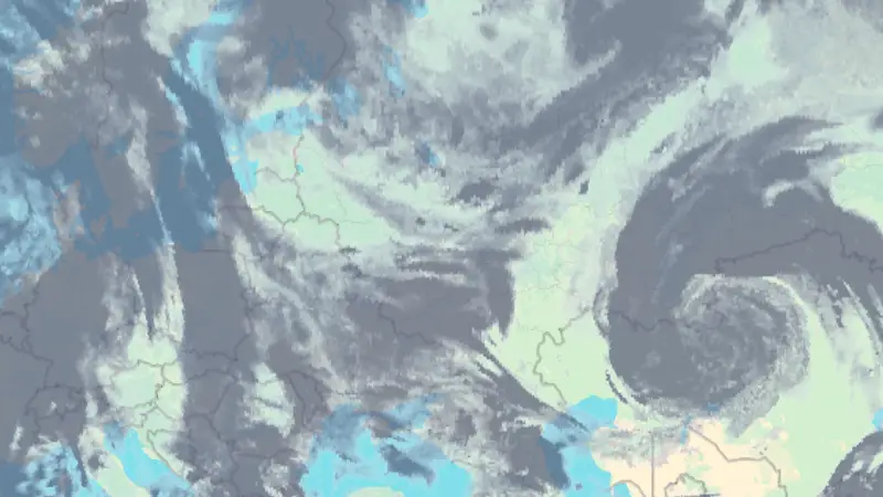 Oblačnost weather map