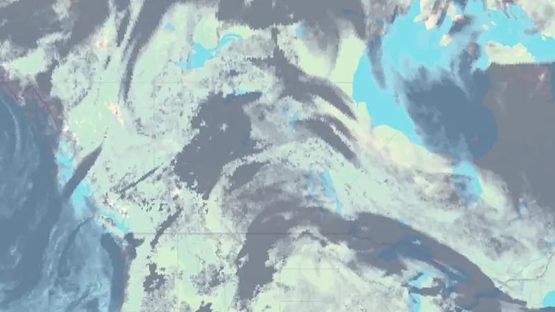Felhőzet weather map