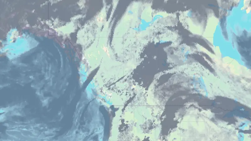 Nébulosité weather map