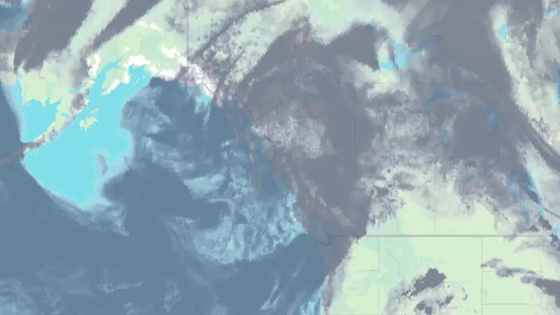Clouds weather map