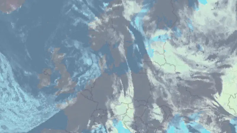 Molnighet weather map