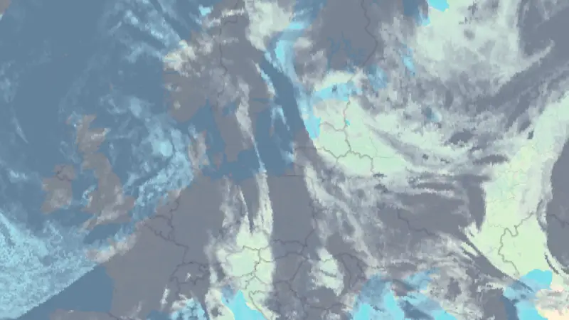 Zachmurzenie weather map