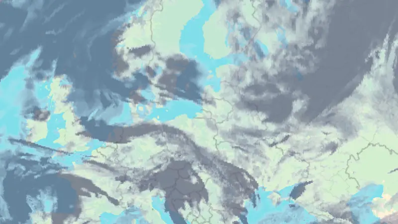 Skyer weather map
