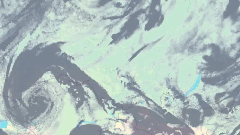 Clouds weather map