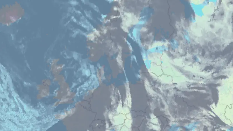 Molnighet weather map