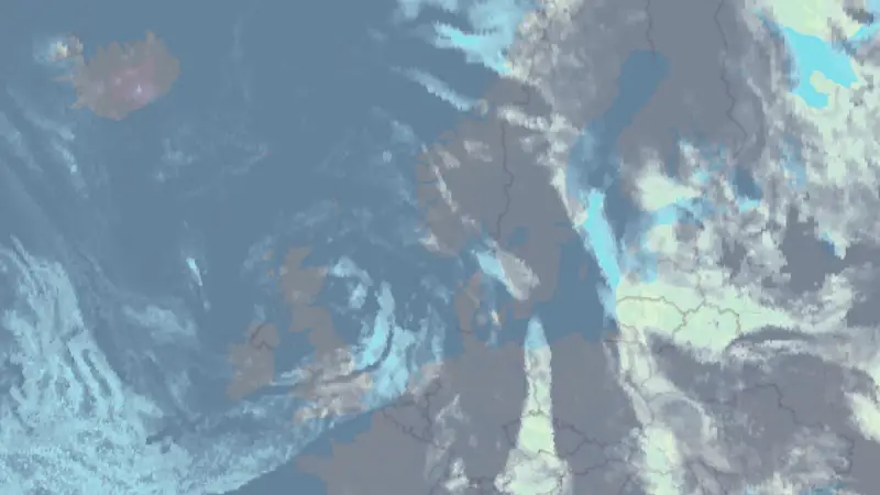 Clouds weather map