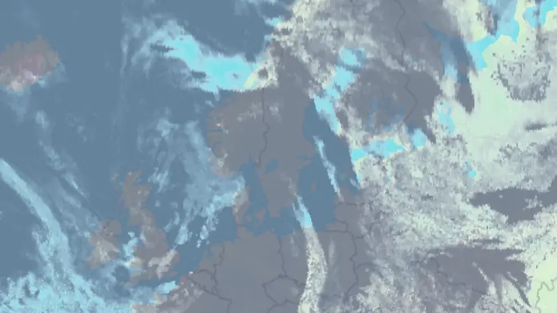 Molnighet weather map