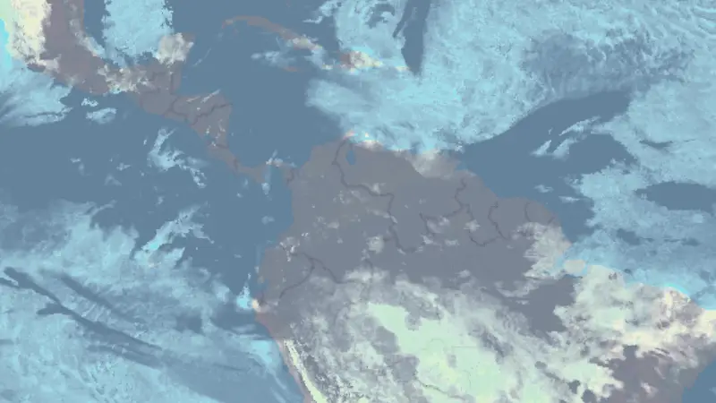 Clouds weather map