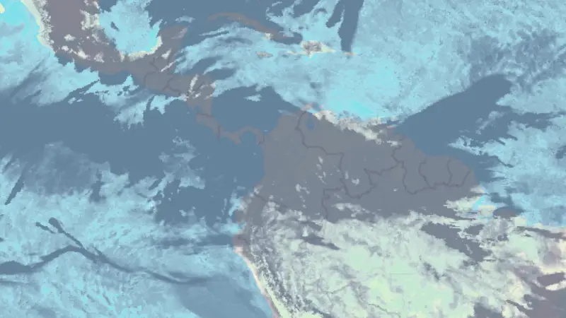 Nebulozitate weather map
