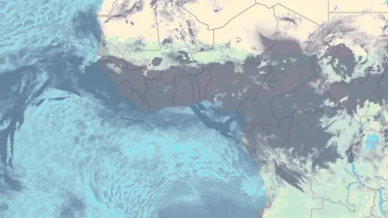 ابر weather map