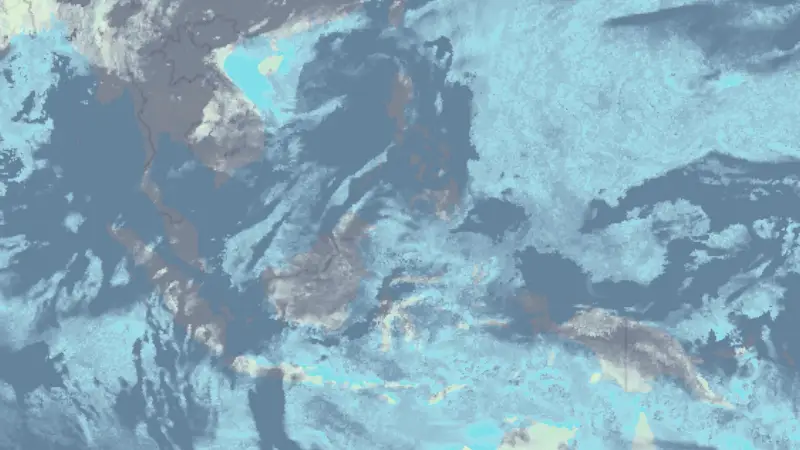 Clouds weather map