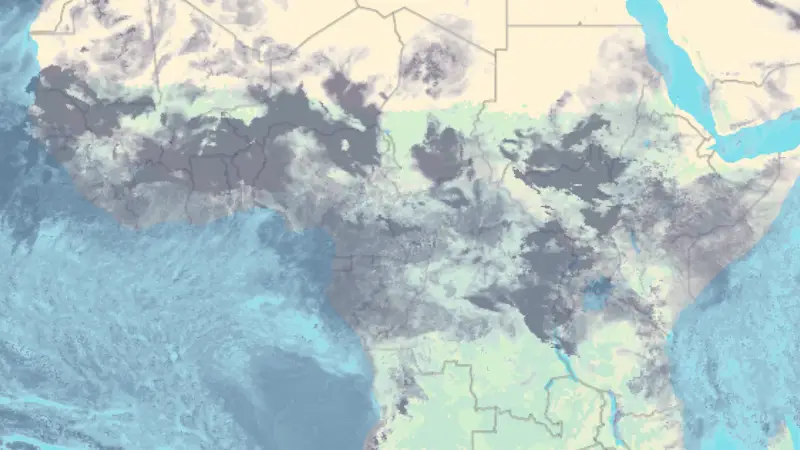 Skyer weather map