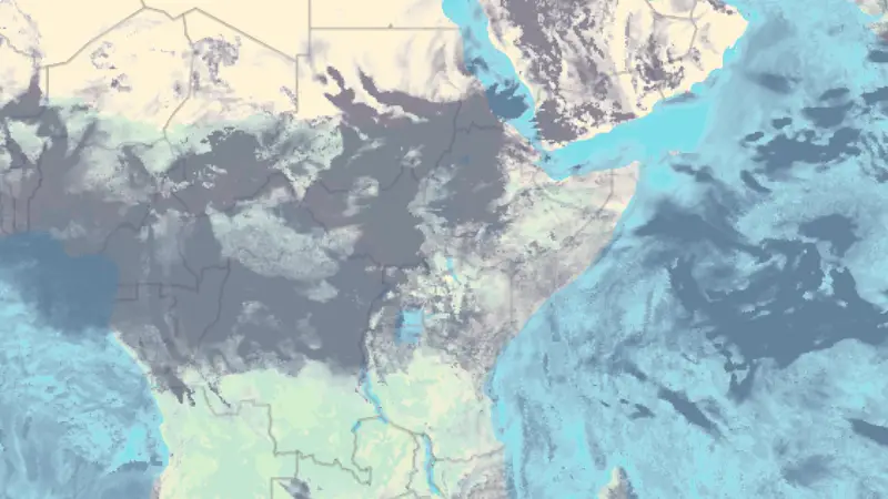 Oblačnost weather map