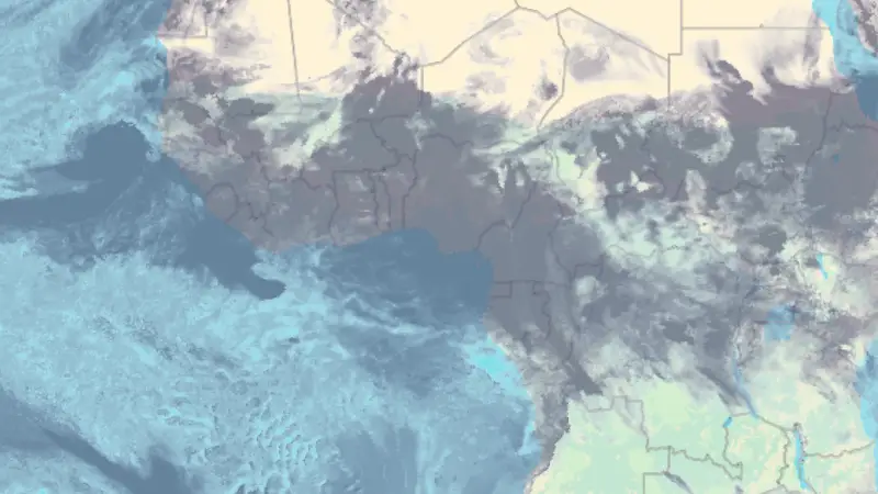 Nuvolosità weather map