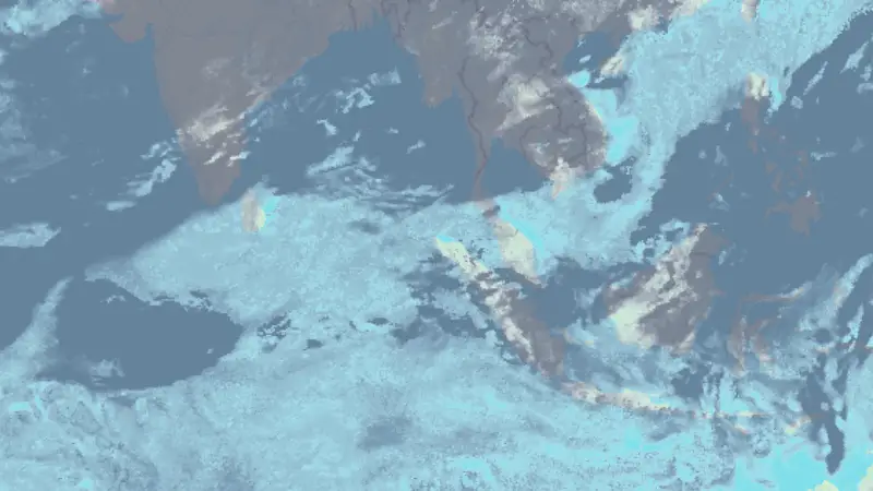 ابر weather map