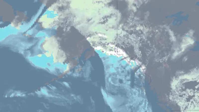 Skyer weather map
