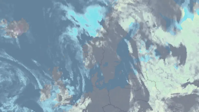 Skydekke weather map