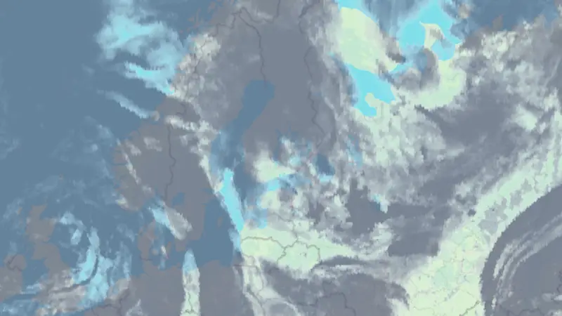 Pilvisyys weather map