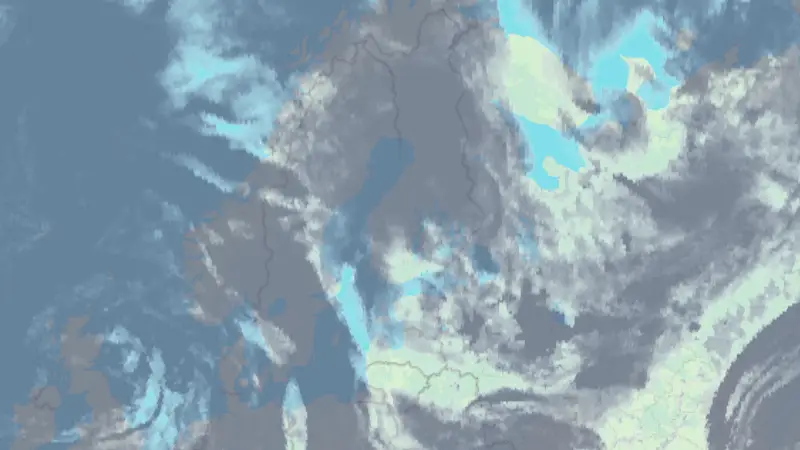 Pilvisyys weather map
